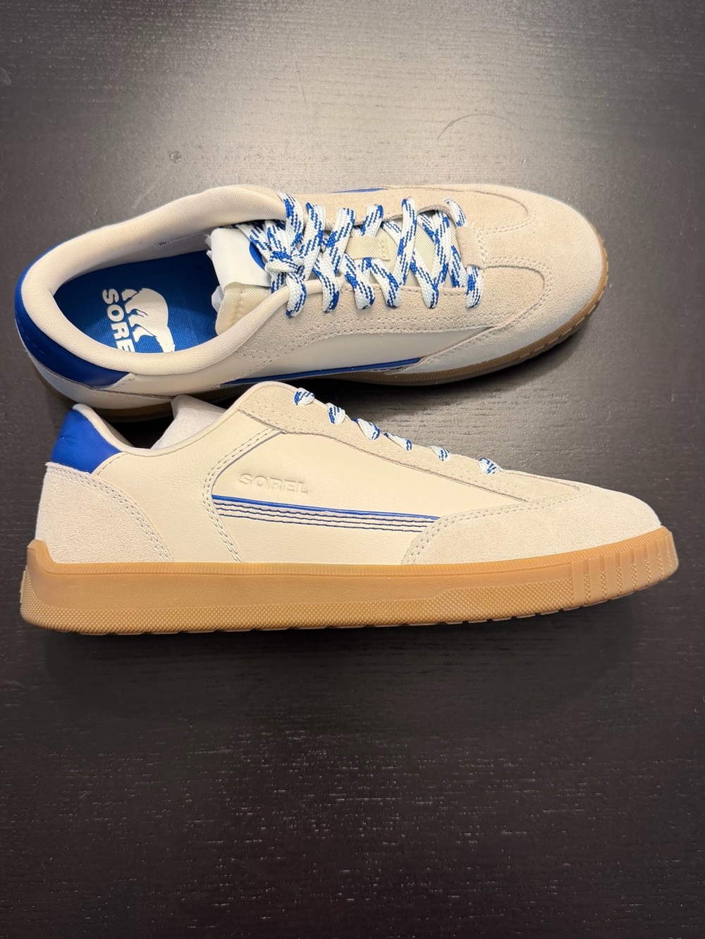 New Women’s Sorel ONA Drift - Size 9, white and blue
